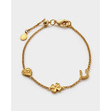 Katie Loxton |  Lucky Charm Gold Bracelet