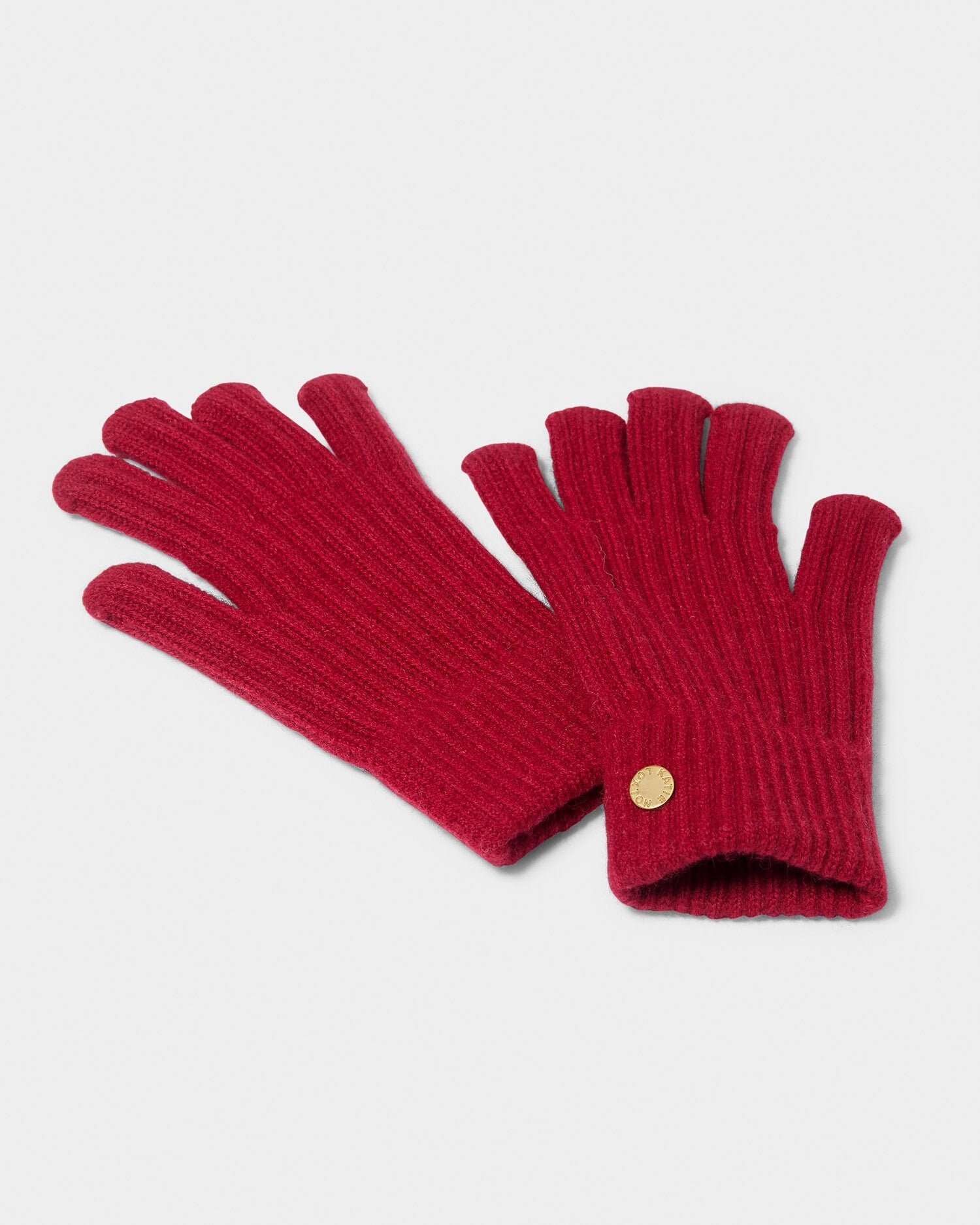 Katie Loxton | Knitted Gloves - Garnet