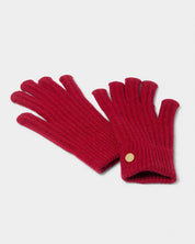 Katie Loxton | Knitted Gloves - Garnet