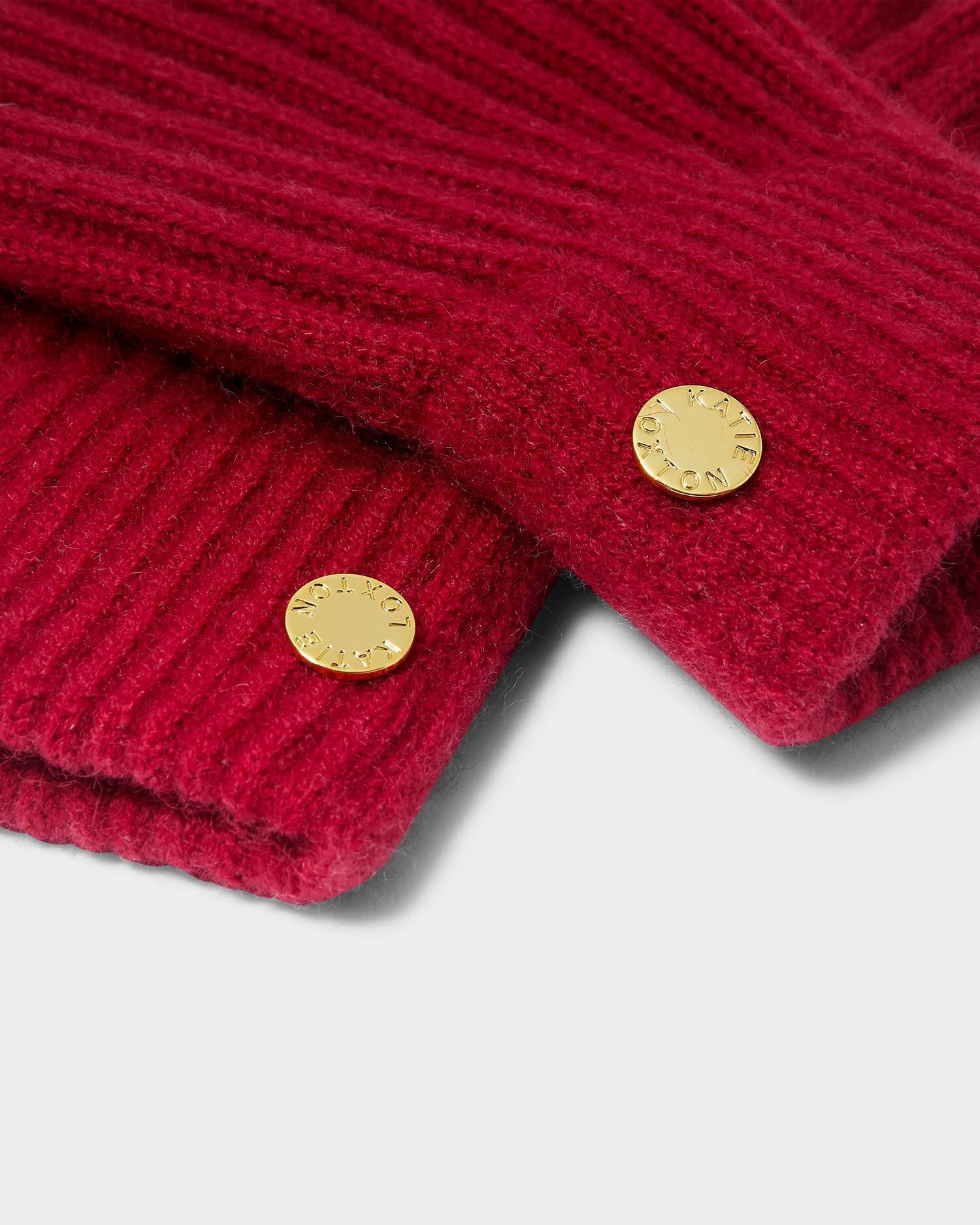 Katie Loxton | Knitted Gloves - Garnet