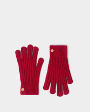 Katie Loxton | Knitted Gloves - Garnet
