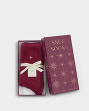 Katie Loxton | Gift Boxed Cosy Socks - Cherry