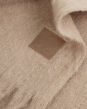 Katie Loxton | Recycled Tassel Scarf - Blush Taupe