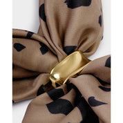 Katie Loxton | Satin Multiway Scarf - Classic leopard