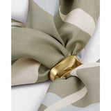 Katie Loxton | Satin Multiway Scarf - Sage & Pastel Blue