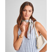 Katie Loxton | Satin Multiway Scarf - Sage & Pastel Blue