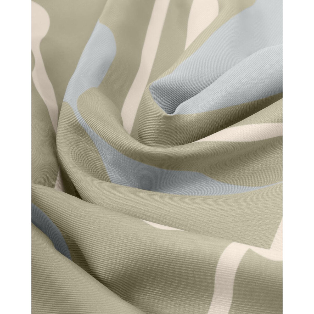 Katie Loxton | Satin Multiway Scarf - Sage & Pastel Blue