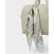 Katie Loxton | Satin Multiway Scarf - Sage & Pastel Blue