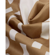 Katie Loxton | Satin Multiway Scarf - Caramel & Off White