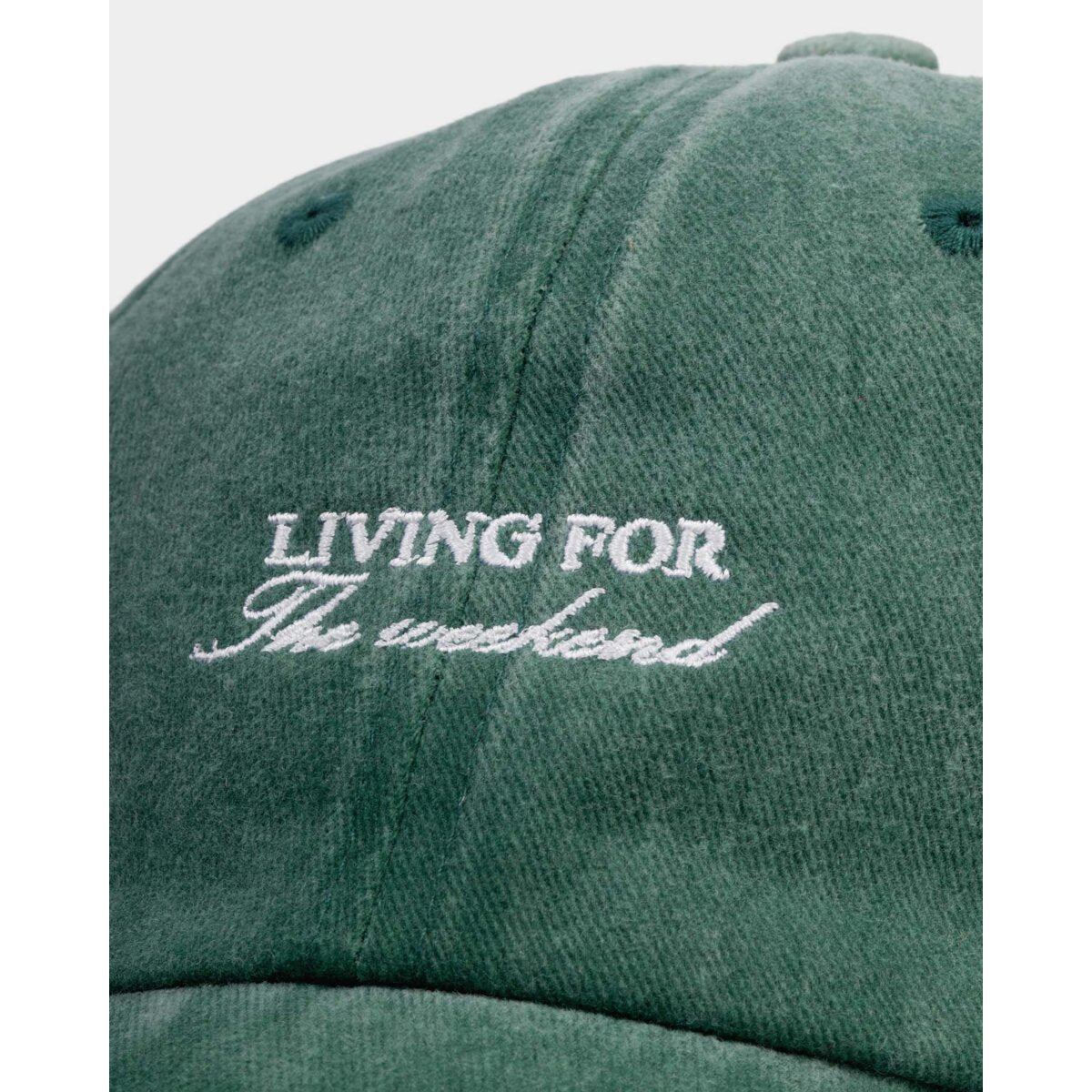 Katie Loxton | Living for the weekend Embroidered Cap - Green