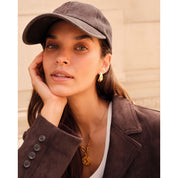Katie Loxton | Embroidered KL Cap - Chocolate