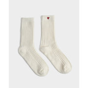 Katie Loxton | Gift Boxed Chunky knit Socks - Off White Heart