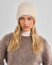 Katie Loxton | Logo Applique Hat - Off White