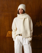 Katie Loxton | Logo Applique Hat - Off White