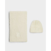 Katie Loxton | Logo Applique Scarf - Off White
