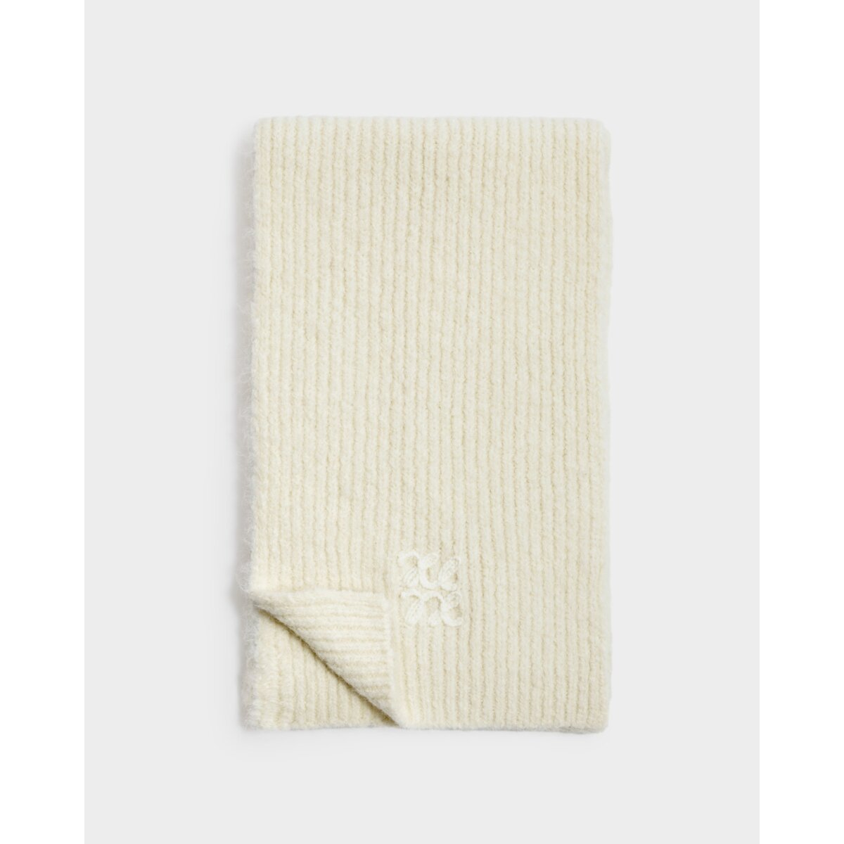 Katie Loxton | Logo Applique Scarf - Off White