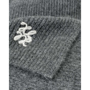 Katie Loxton | Logo Applique Scarf - Charcoal