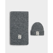 Katie Loxton | Logo Applique Scarf - Charcoal