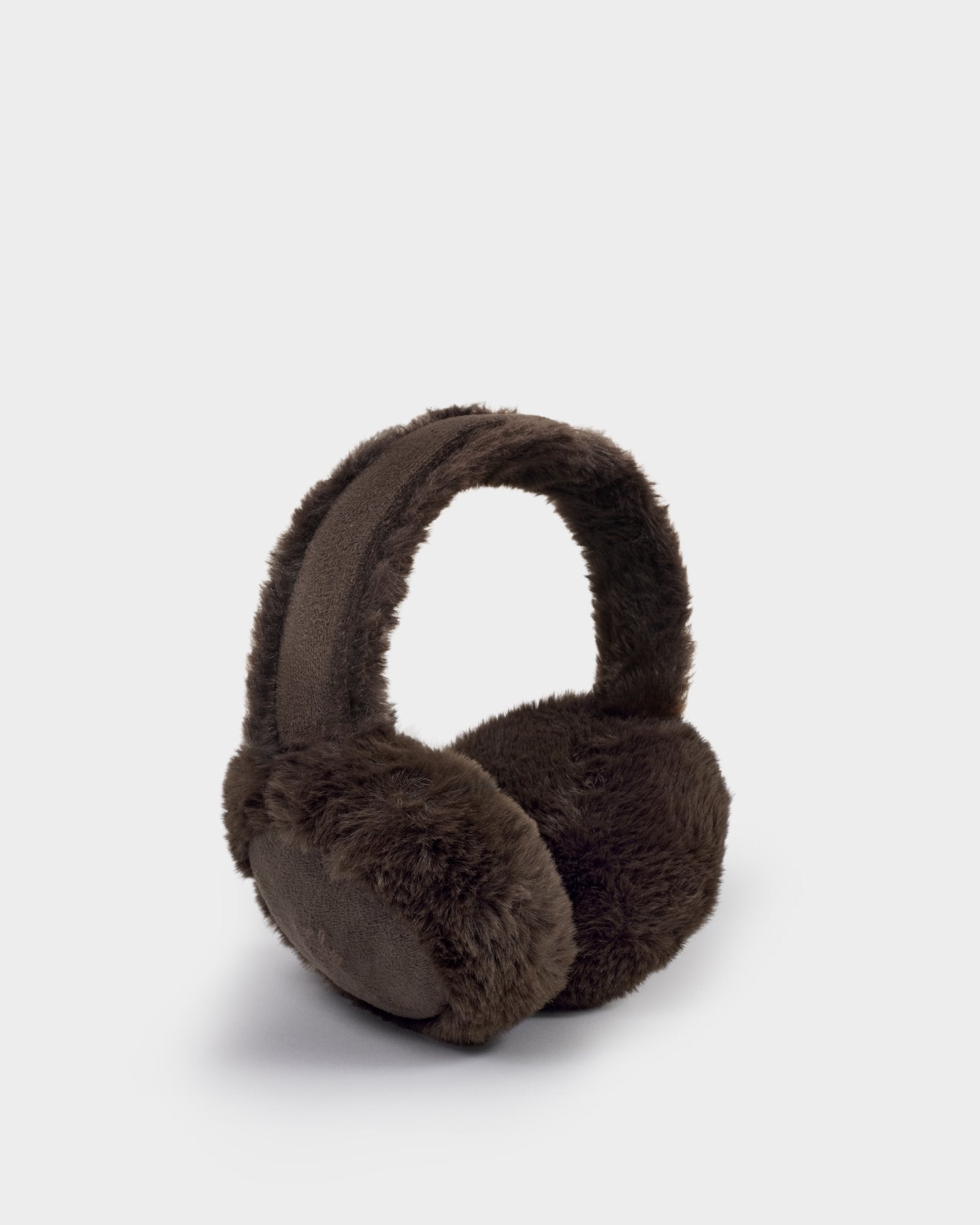 Katie Loxton | Faux Suede Earmuffs - Chocolate