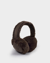 Katie Loxton | Faux Suede Earmuffs - Chocolate