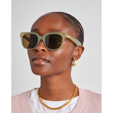 Katie Loxton | Manhattan Sunglasses - Frosted Green