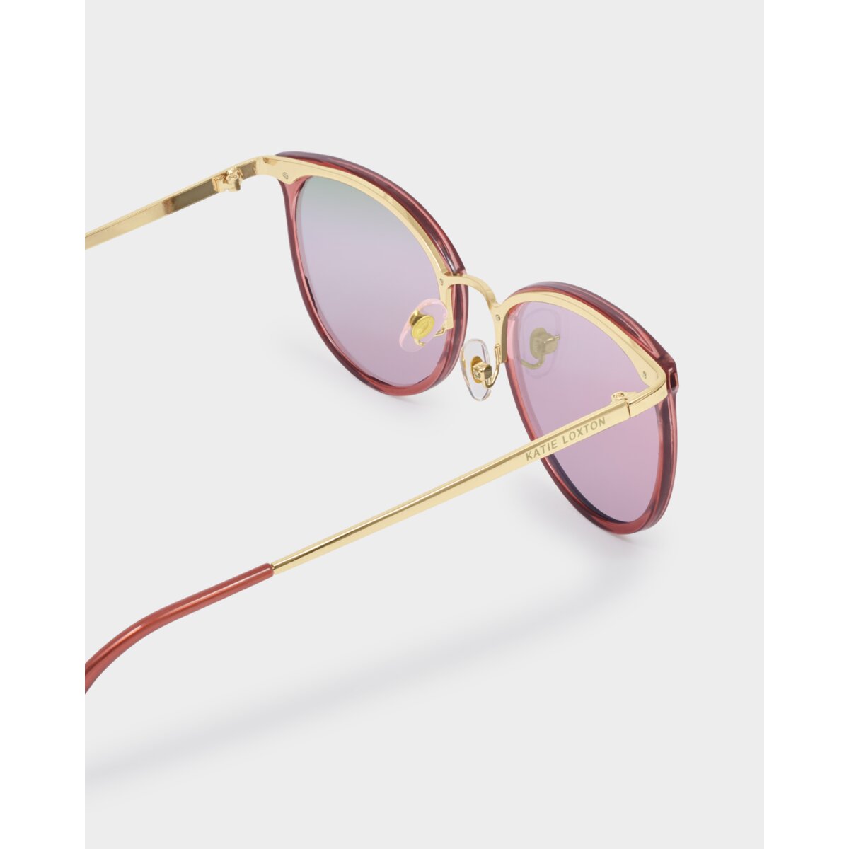 Katie Loxton | Santorini Sunglasses - Pink Mirrored lens