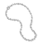 Daisy London | Polly Knot Chain Necklace Silver Plate