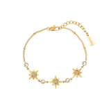 Bijoux De Mimi | Maia Gold Crystal Star Bracelet