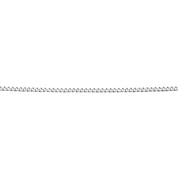 Penmans | Diamond Cut Curb Chain with Extender - Silver