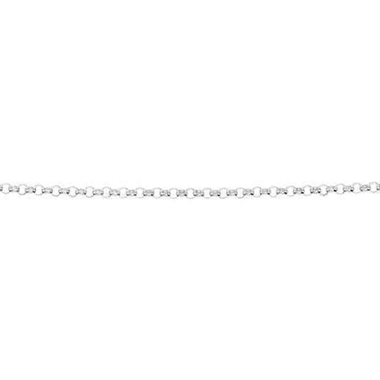 Penmans |  16" -18" Sterling Silver Round Link Belcher Chain