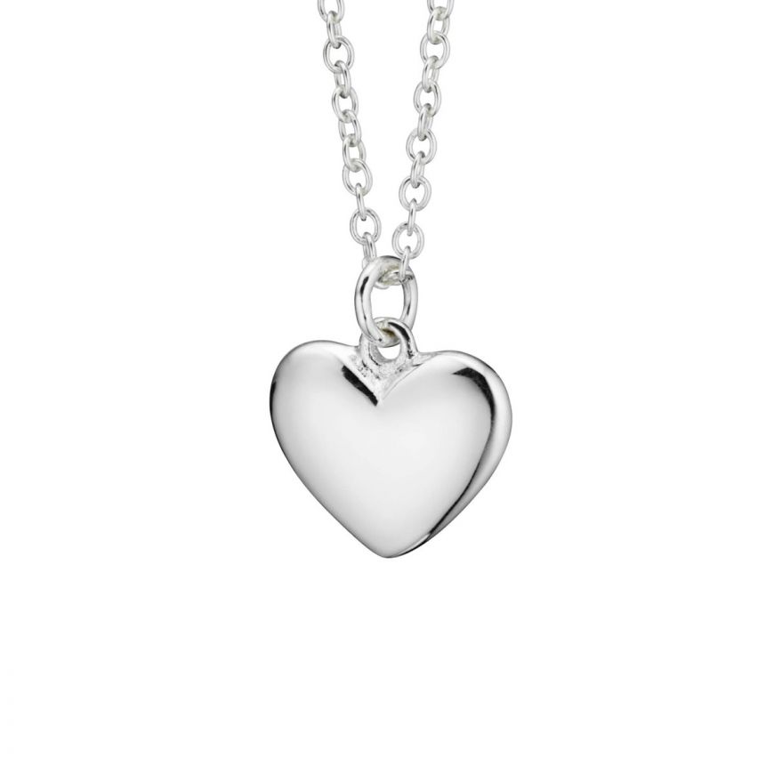 Penmans |  Small Puffed Heart Necklace