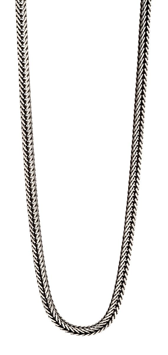 Fred Bennett | Oxidised Foxtail Chain Necklace