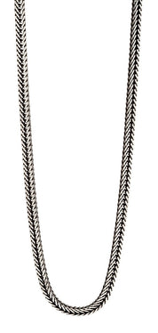 Fred Bennett | Oxidised Foxtail Chain Necklace