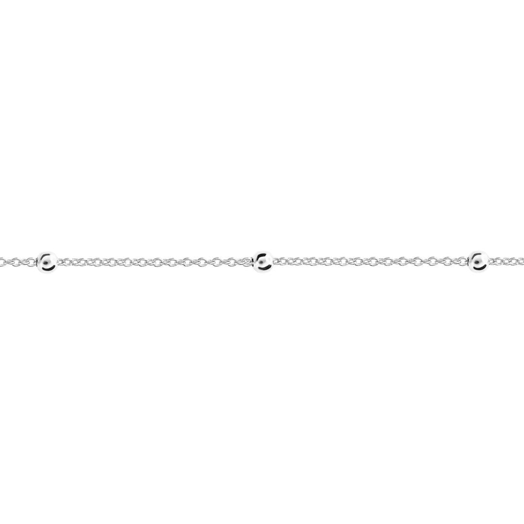 Penmans |  16" -18" Sterling Silver fine trace ball Chain