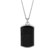 Fred Bennett | Dog Tag with Semi Precious Stone