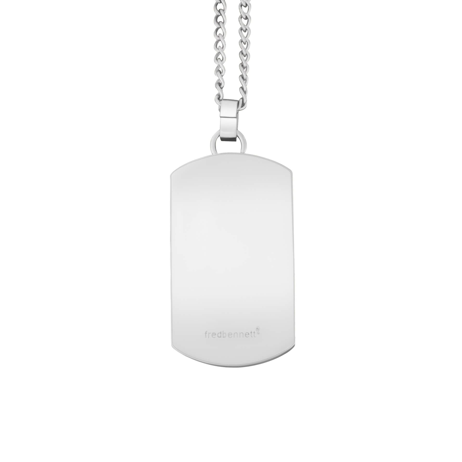 Fred Bennett | Dog Tag with Semi Precious Stone