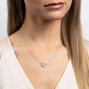 Diamonfire | Linked Circles Necklace