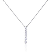 Diamonfire | Cascade Zirconia Drop Necklace