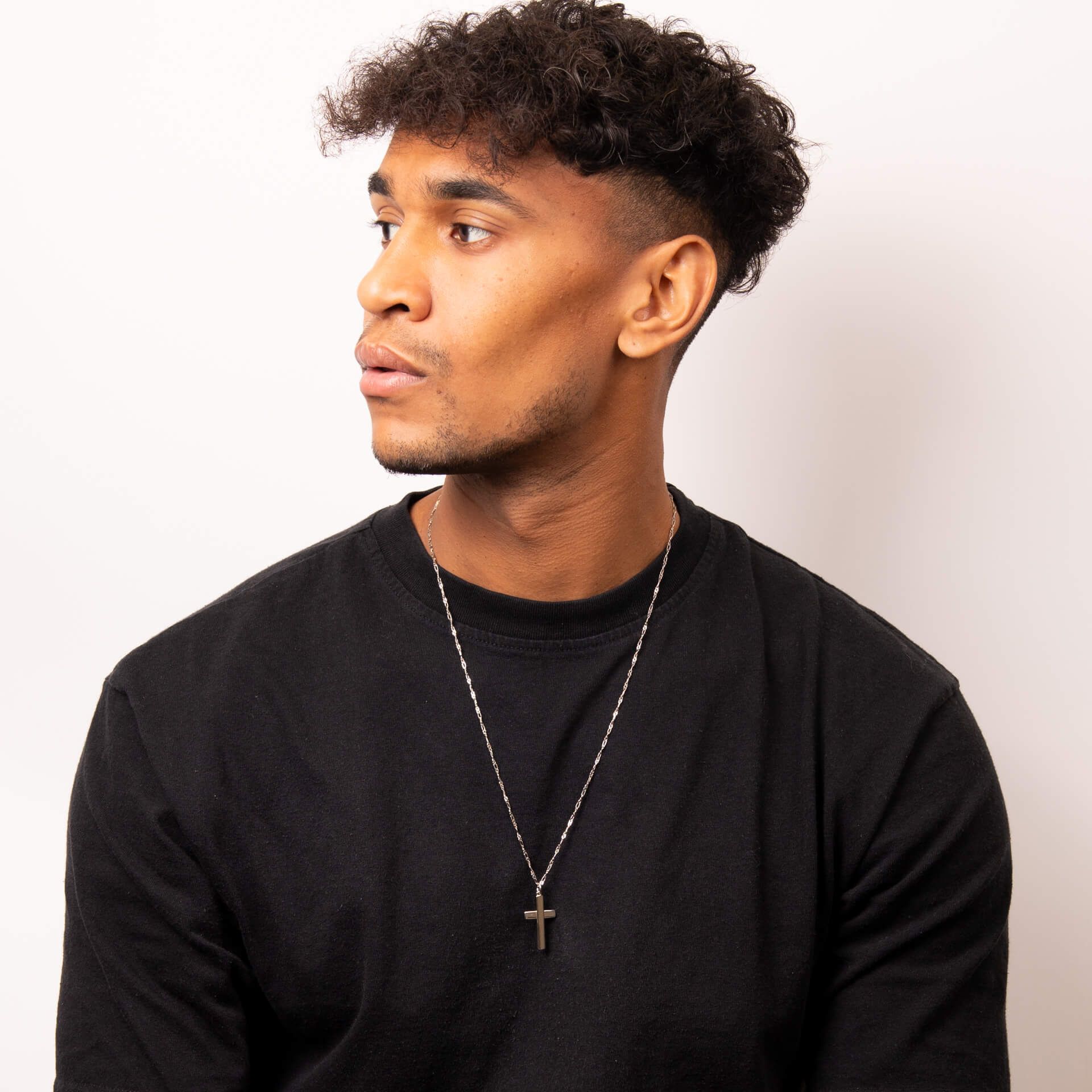 Fred Bennett | Overlapped Cross Pendant Necklace