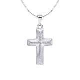 Fred Bennett | Damascus Cross Pendant