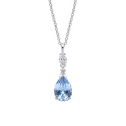 Diamonfire | Teardrop & Marquise Drop Pendant