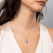 Diamonfire | Teardrop & Marquise Drop Pendant