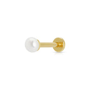 Scream Pretty | Pearl Flat back Single Stud