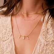 Daisy London | Initial Gold Plate pendant