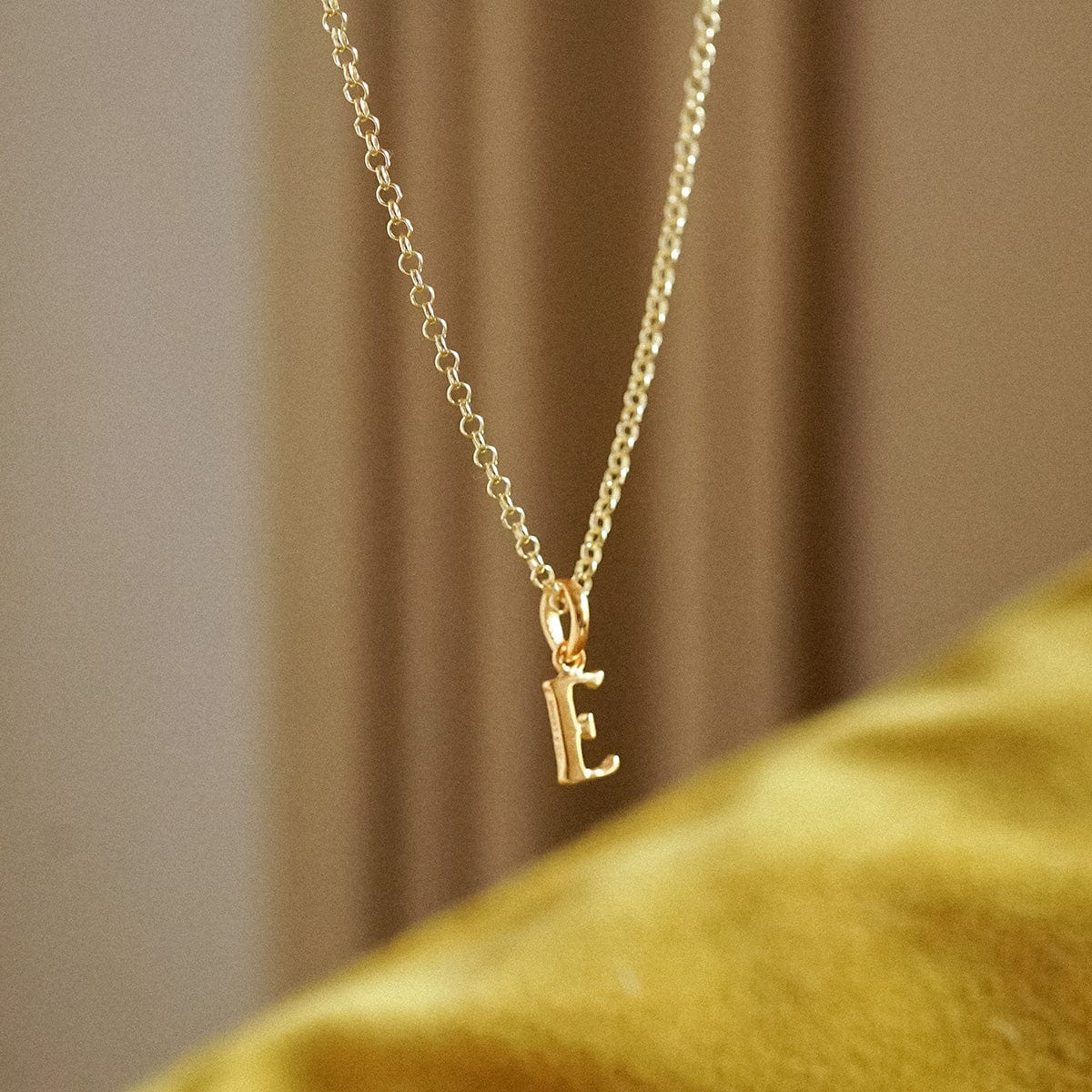 Daisy London | Initial Gold Plate pendant