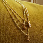Daisy London | Initial Gold Plate pendant
