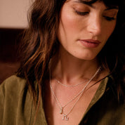 Daisy London | Initial Silver pendant