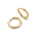 Daisy London | Polly Sayer Huggies - LARGE Gold Plated