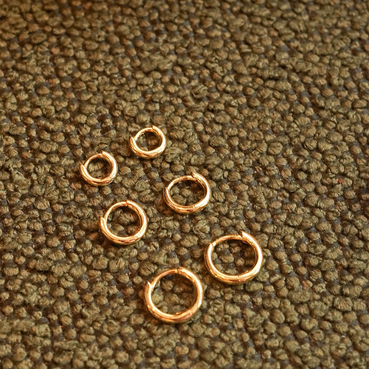 Daisy London | Polly Sayer Huggies - MINI Gold Plated