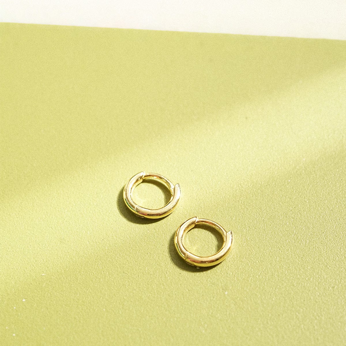 Daisy London | Polly Sayer Huggies - LARGE Gold Plated